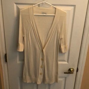 Banana Republic Button Down Sweater Cardigan Sz Medium